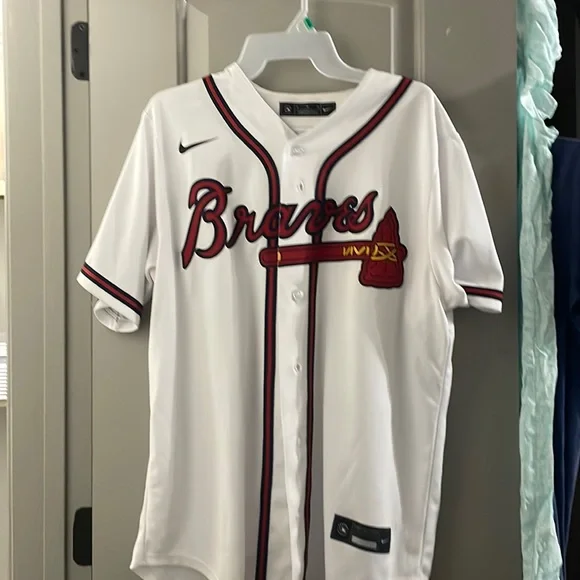 Nike | Shirts | Like New Braves Jersey I Only Wore It 2x  display picture 2